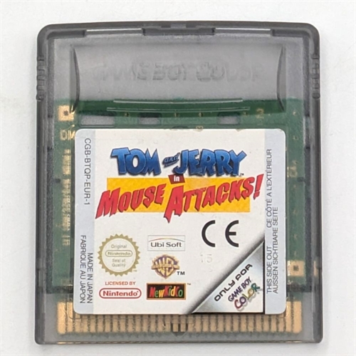 Tom & Jerry in Mouse Attacks - Cartridge - GameBoy Color Game (B Grade) (Used) (ENG)